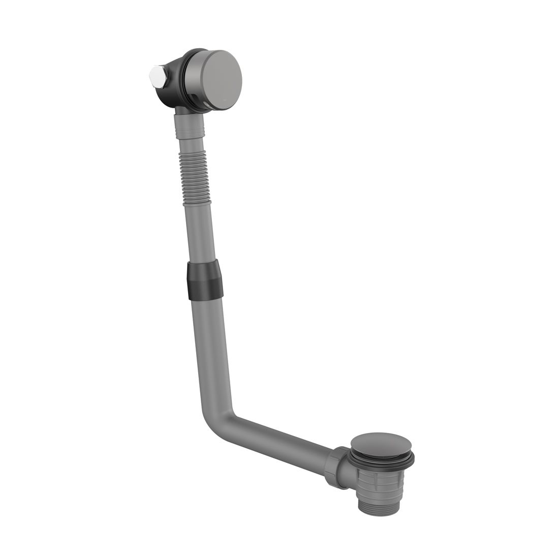 Round Bath Filler Waste + Overflow