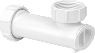 Space Saver with Self-Closing Waste Valve