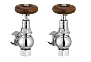 WOODEN HANDLED RADIATOR VALVE