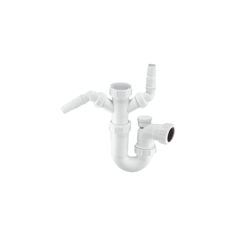 Antivac Double Spigot Appliance Trap 1½
