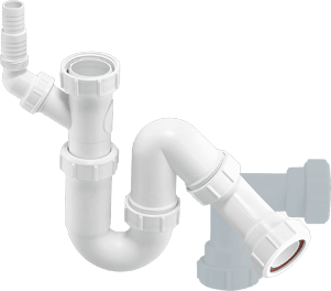 All One Sink Trap with 135° Swivel Nozzle