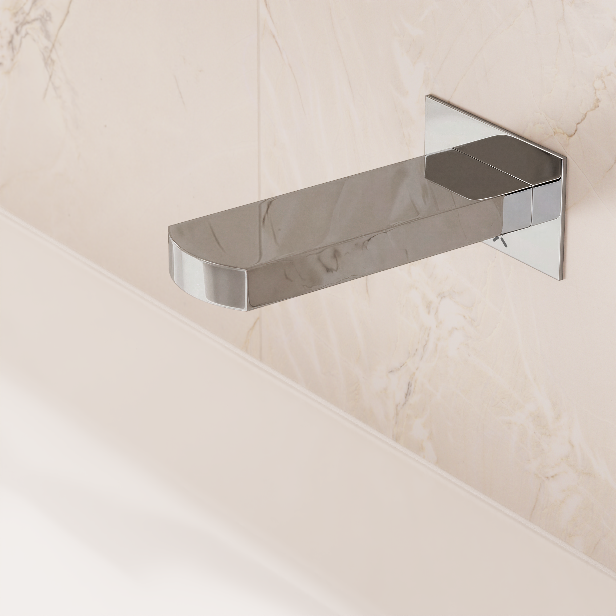 Wisp Bath Spout Wall Mounted