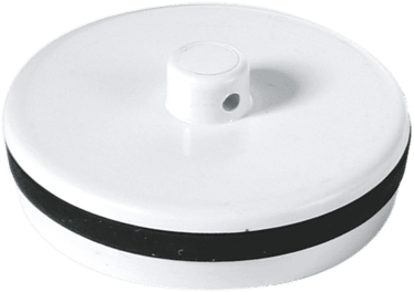 White Plastic Plug