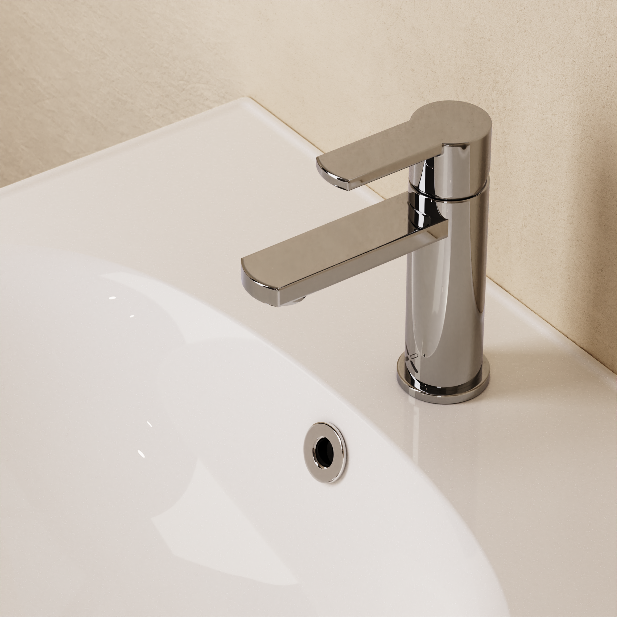 Wisp Mini Basin Monobloc Deck Mounted