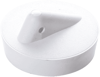 White PVC Plug