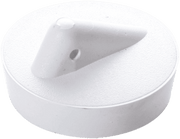 White PVC Plug