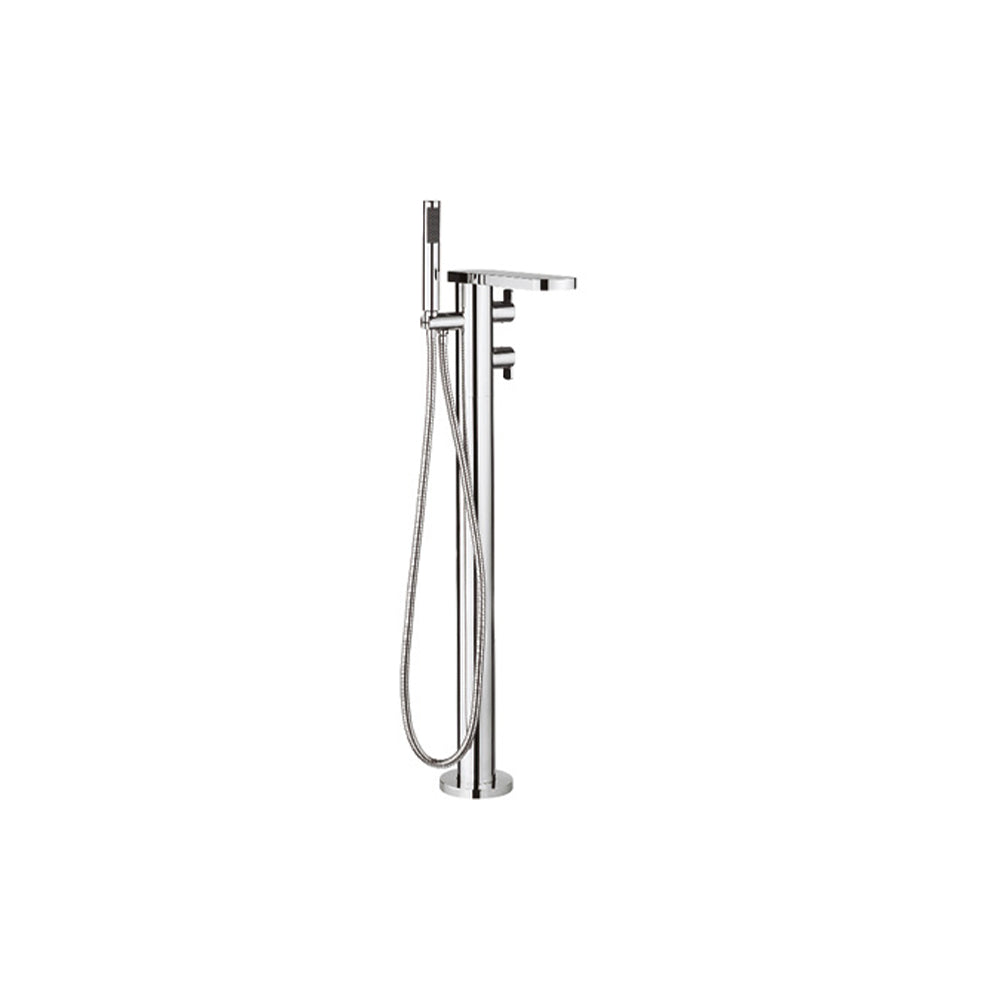 Wisp Thermo Bath Shower Mixer Floor Standing with Kit