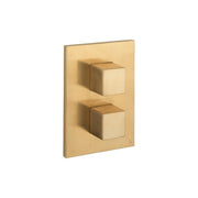 Crosswater Watersquare/Verge Crossbox 2 Outlet Shower Valve & Trimset