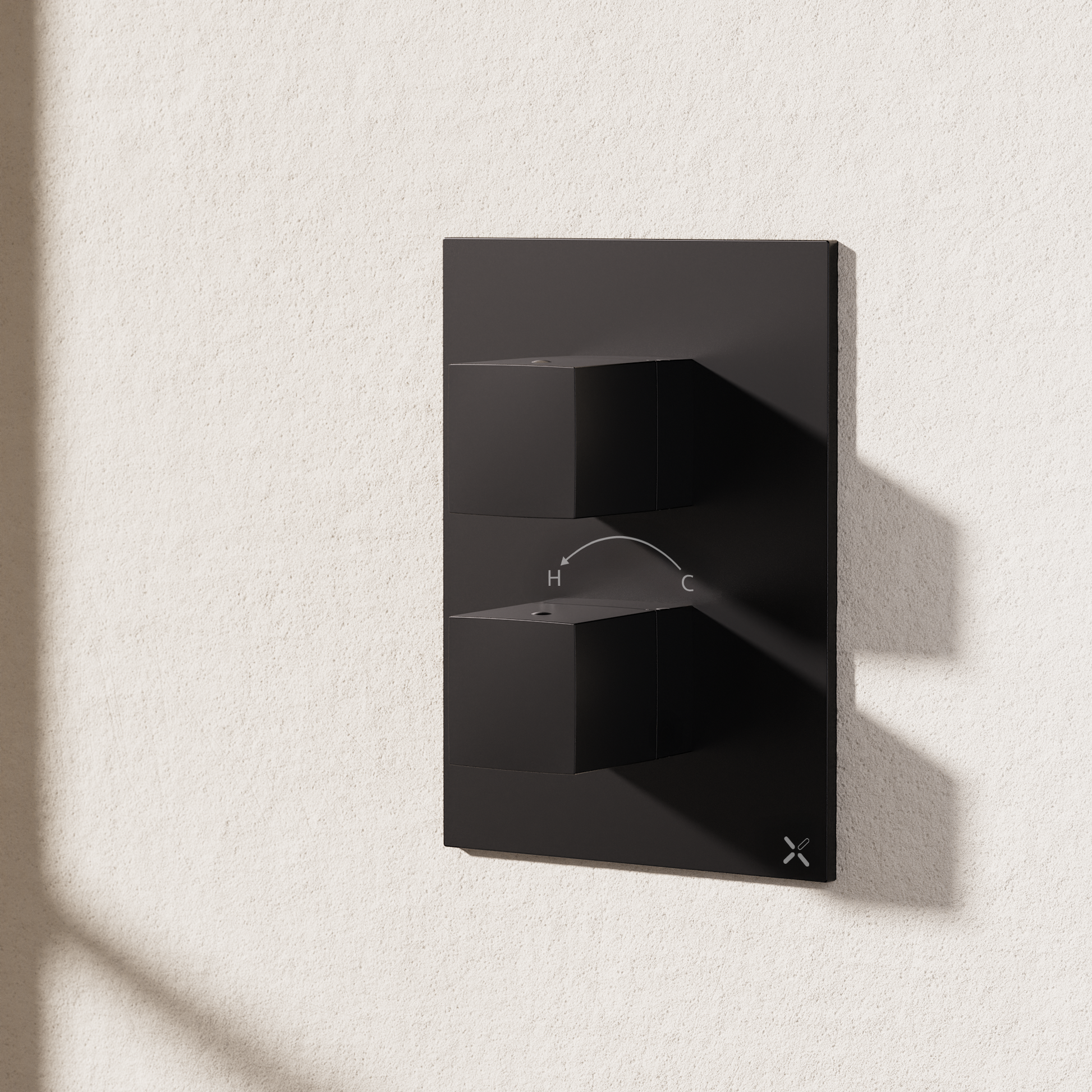 Crossbox Verge 3 Outlet Trim & Levers
