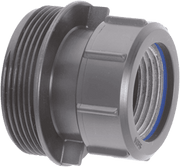 Straight Connector Multifit x 2³ BSP Male thread