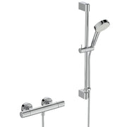 Ceratherm T25N Exposed thermostatic Bath / shower mixer, chrome.
