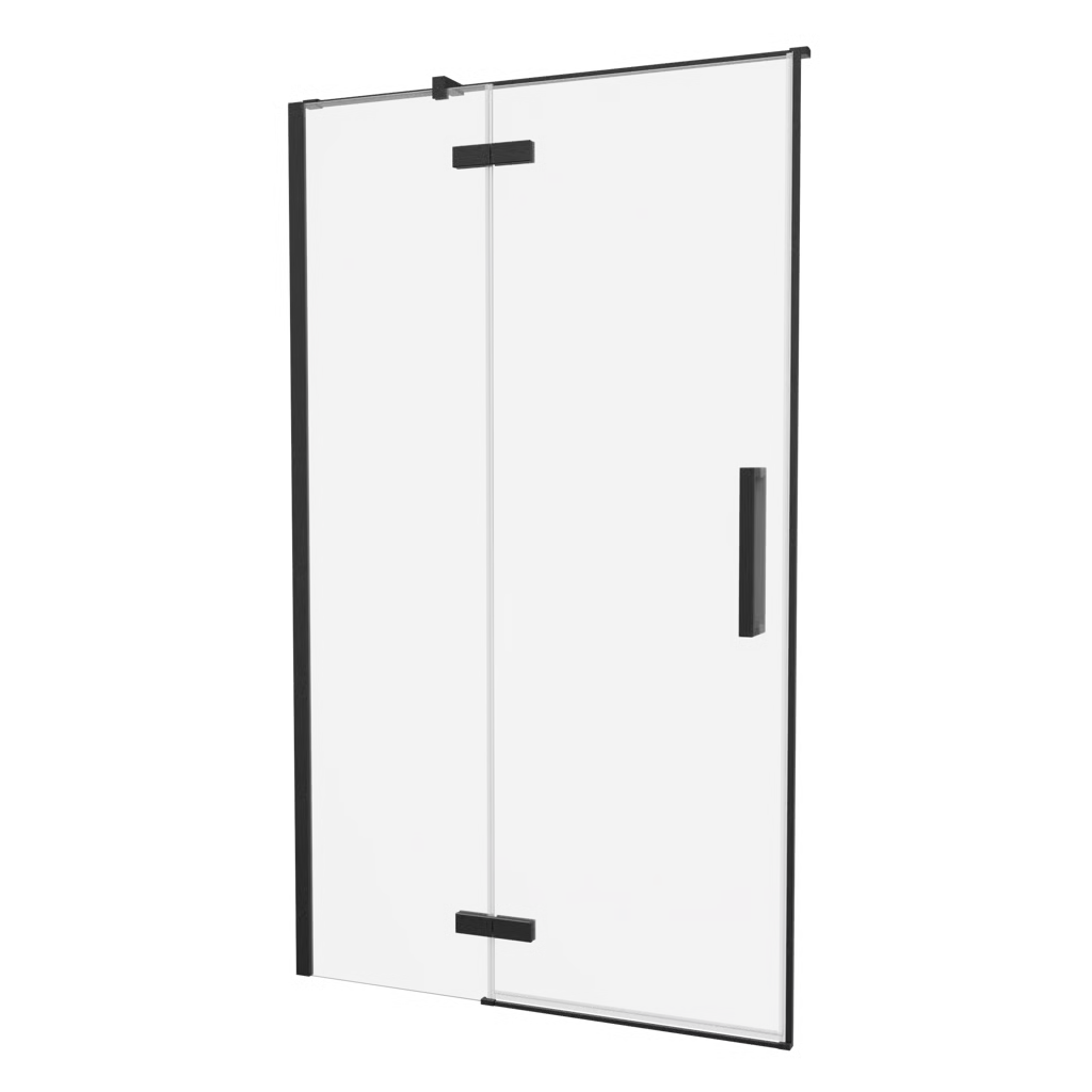 Crosswater Asura 8 Hinged Door with Inline Panel and Side Panel