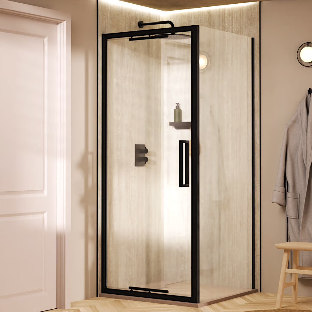 Crosswater Asura 8 Infold Door with Side Panel