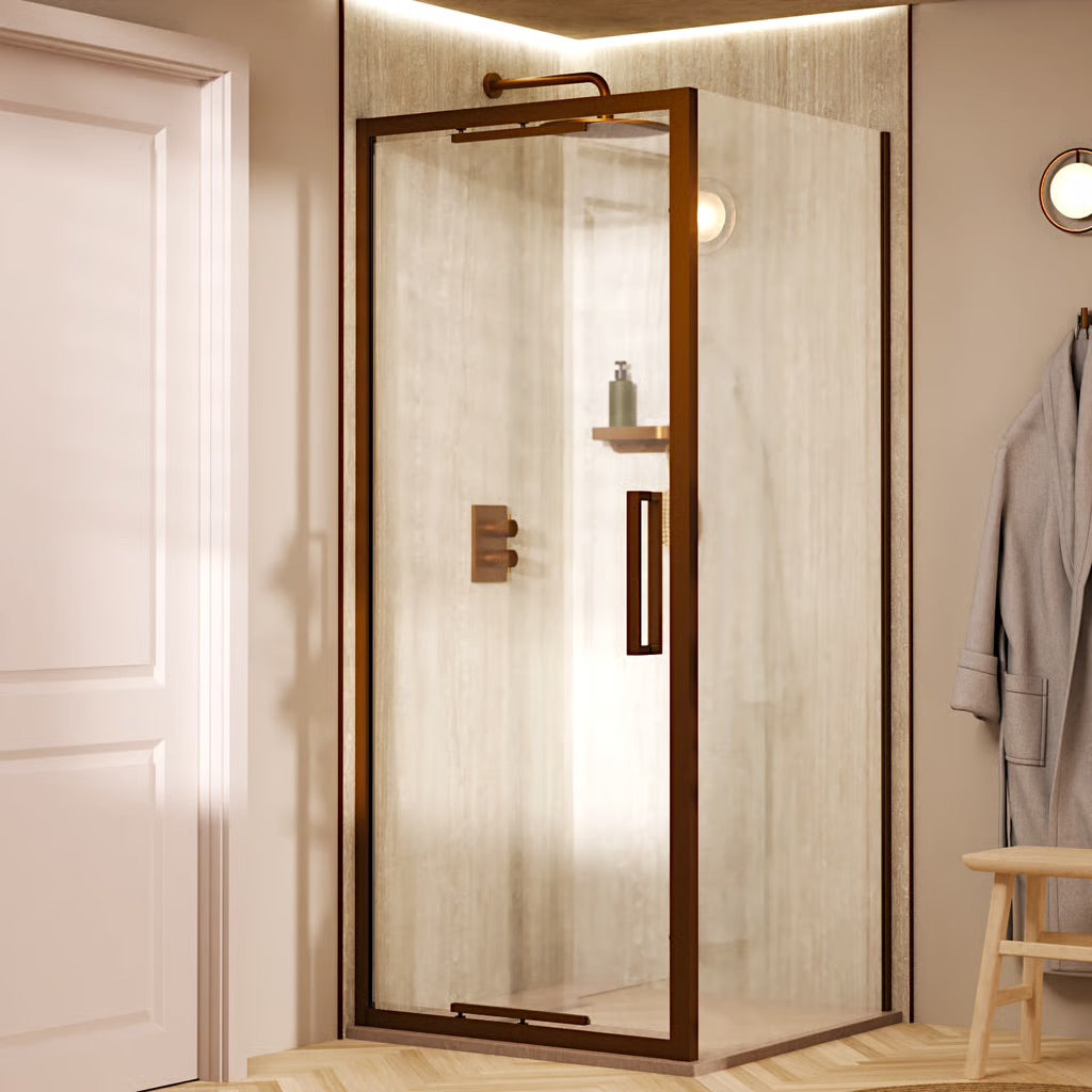 Crosswater Asura 8 Infold Door with Side Panel