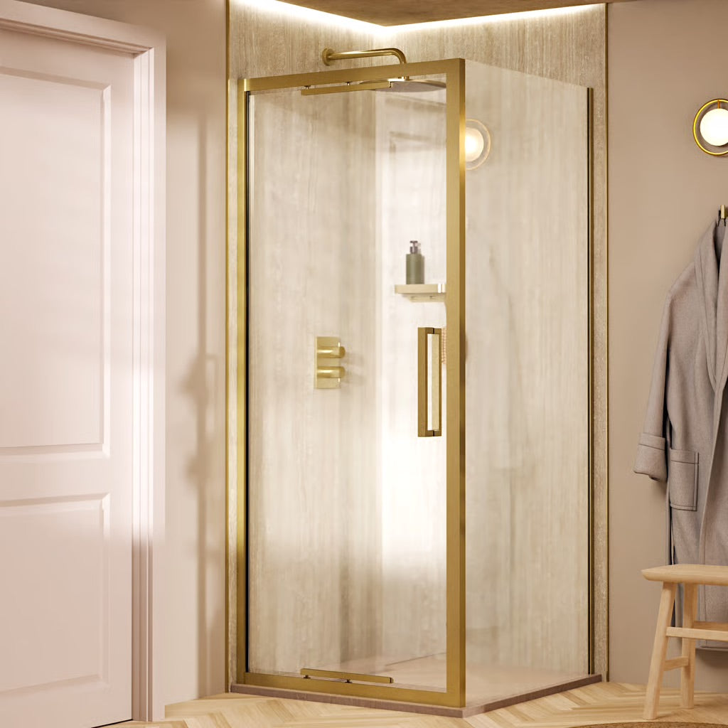 Crosswater Asura 8 Infold Door with Side Panel