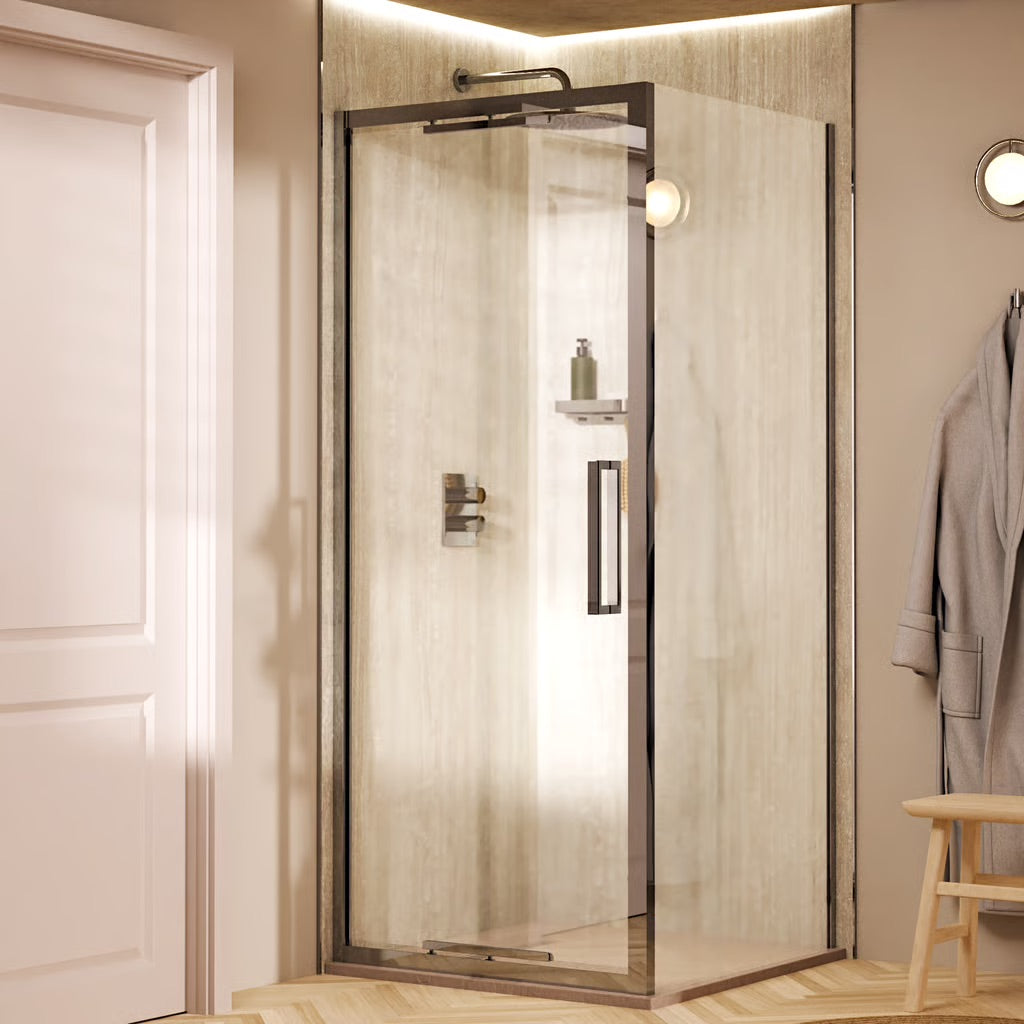 Crosswater Asura 8 Infold Door with Side Panel