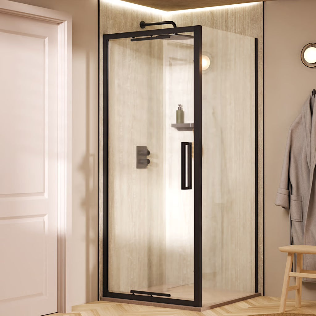 Crosswater Asura 8 Infold Door with Side Panel
