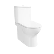 S20 Round Close Coupled BTW WC, Smoothflush, 63 cm