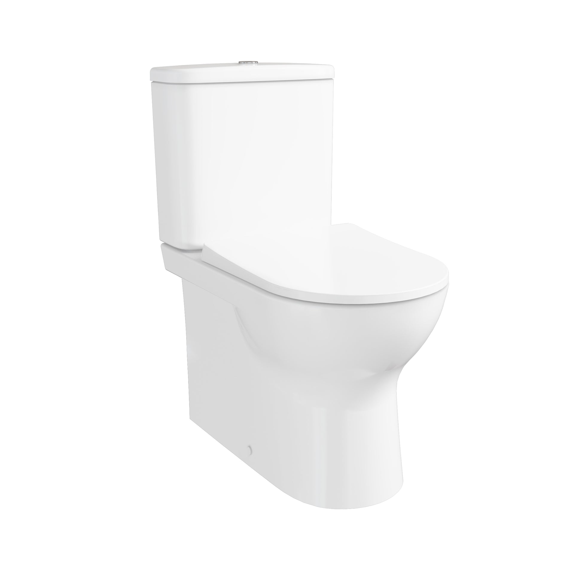 S20 Round Close Coupled BTW WC, Smoothflush
