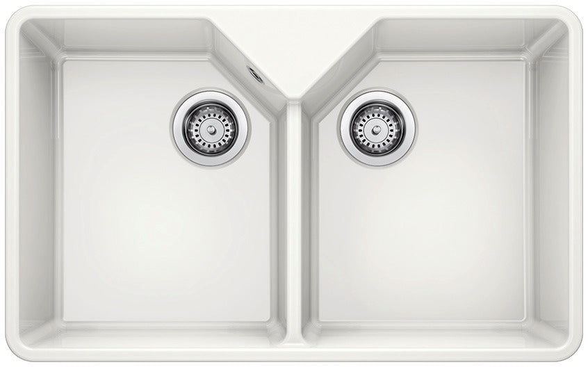 BLANCO VILLAE Farmhouse Double Ceramic Undermount Sink