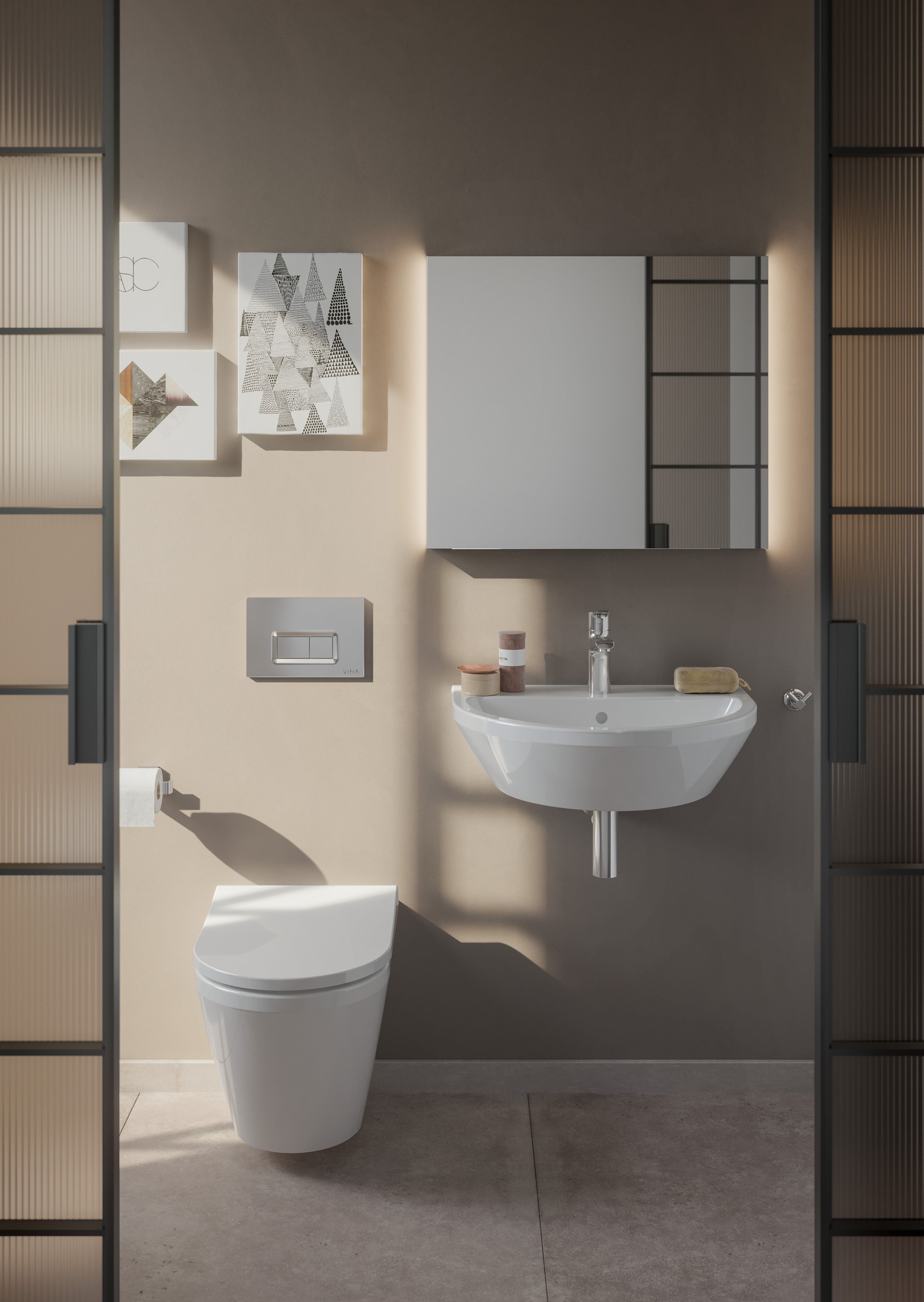 Standard Washbasin, 60cm, Round