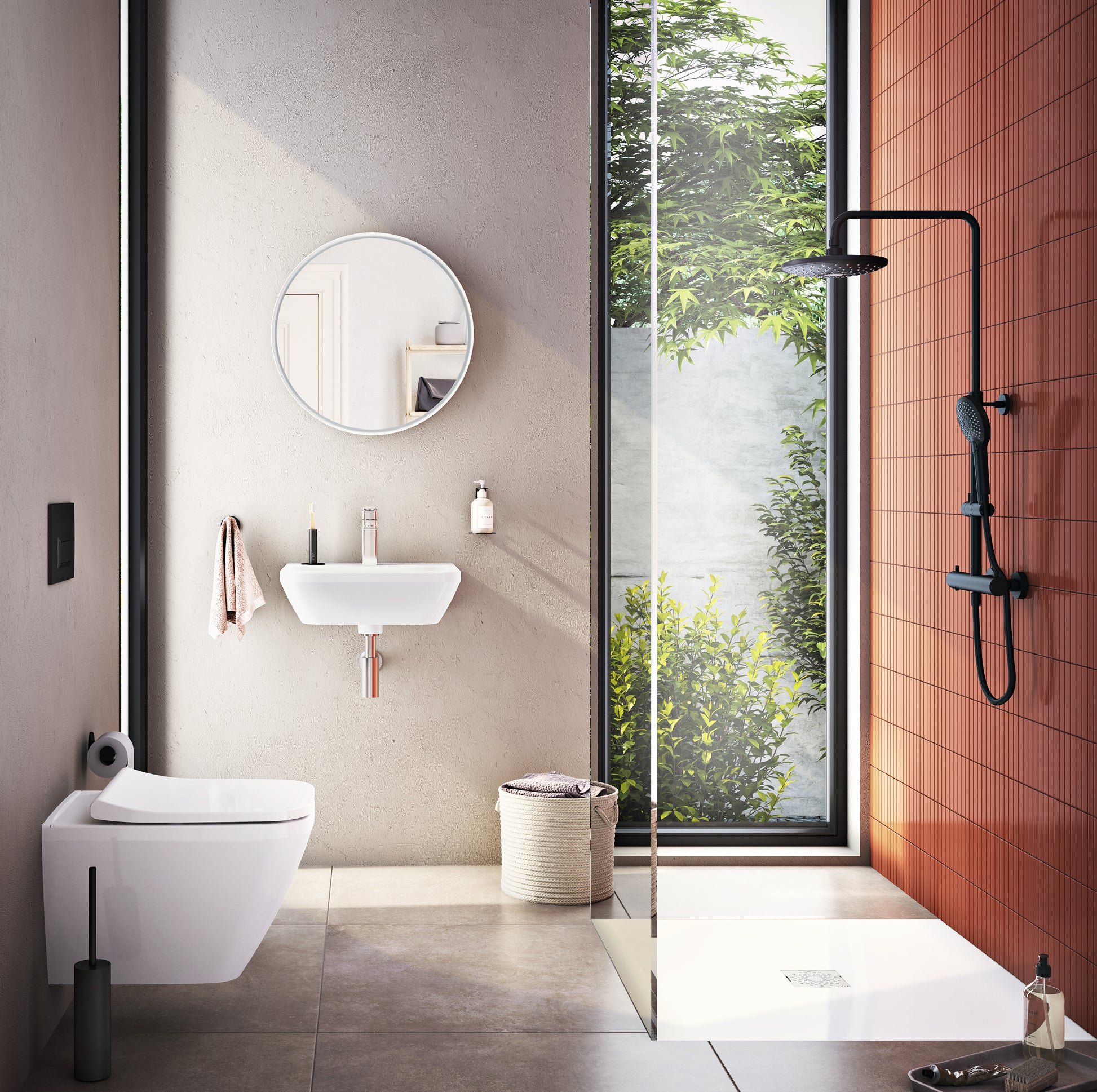 Standard Washbasin, 50cm, Square