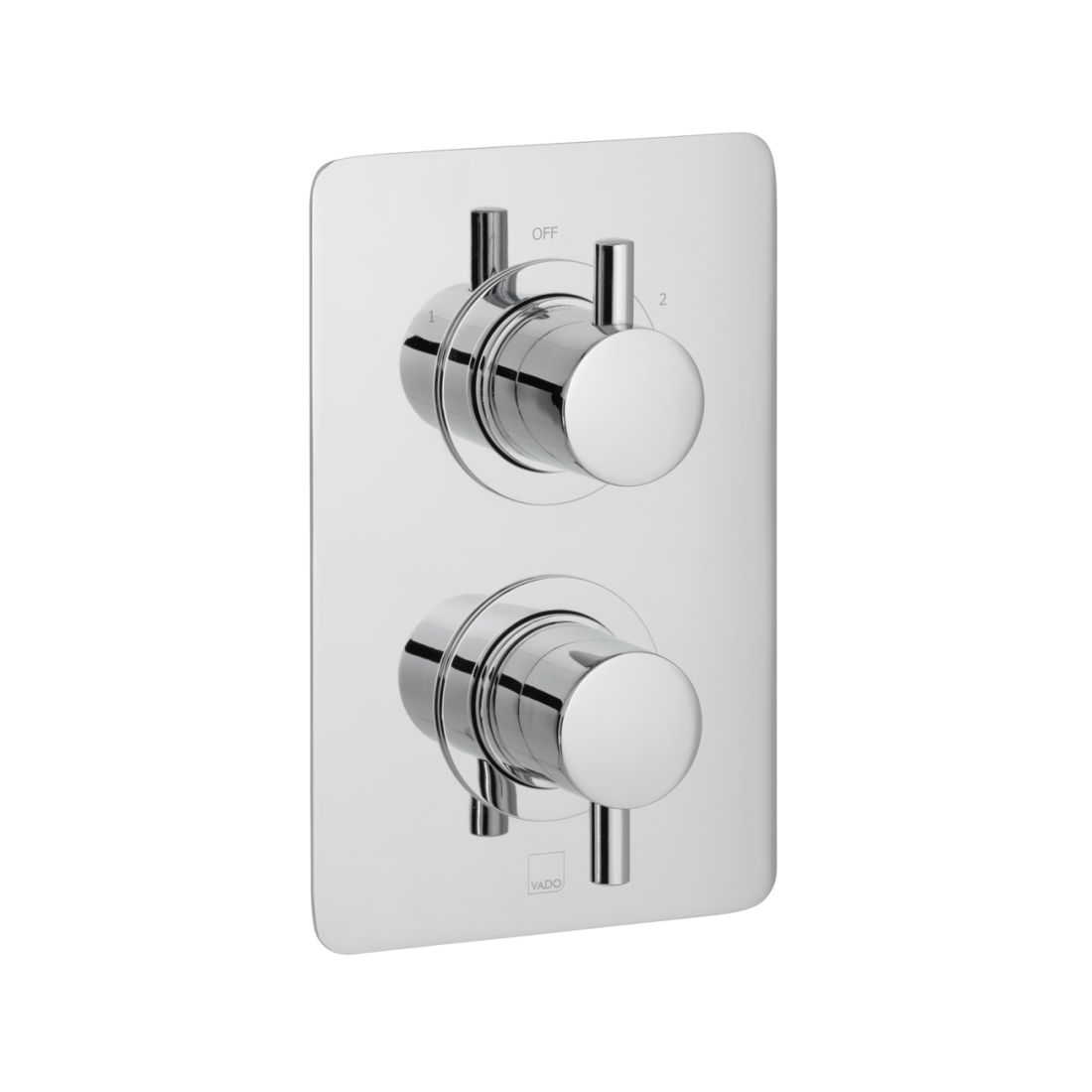 Trim Kit for DX Celsius Soft Square 3 Outlet Trim for 148D/3 Thermostatic Valve (CON-BV048D/3-BR)