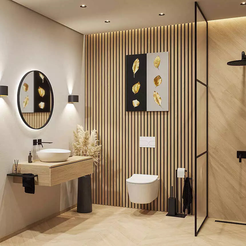 WC RP, wall-hung matte white