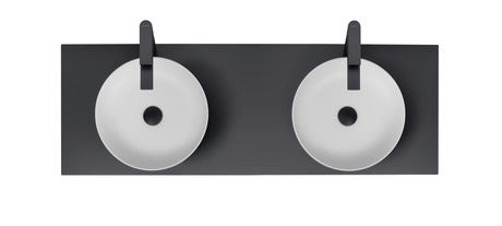 Sivida Washbowl White Satin Matt 400 mm