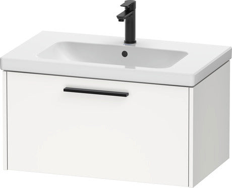 D-Code Vanity unit wall-mounted 800m 1 Drawer