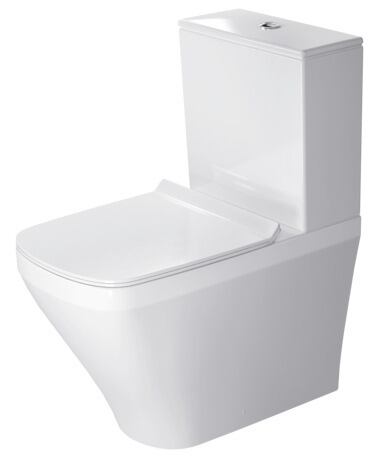 DuraStyle Toilet close-coupled White High Gloss 630 mm