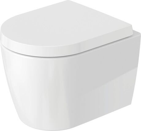 ME by Starck Wall-mounted toilet Compact White High Gloss