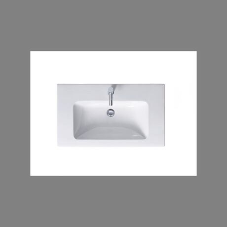 ME by Starck Washbasin Compact White High Gloss