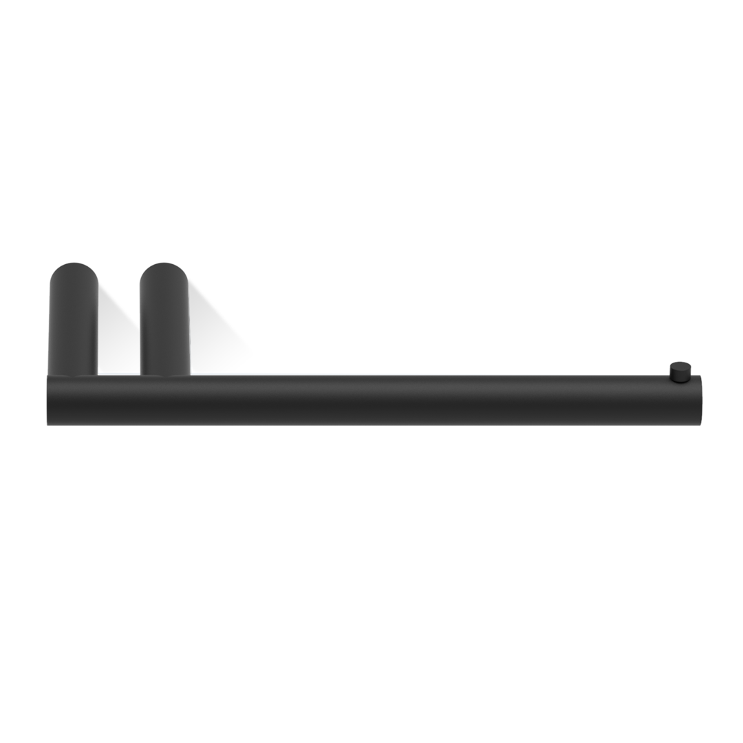 MK TPH1 MIKADO Toilet paper holder single - black matt