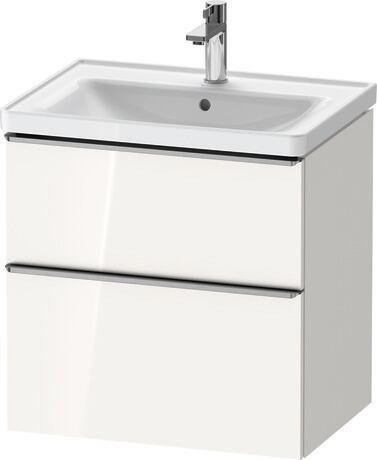 D-Neo Vanity unit wall-mounted 634 mm 2 drawers