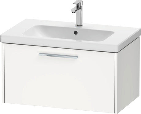 D-Code Vanity unit wall-mounted 800m 1 Drawer