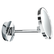 JUST LOOK WR LED Cosmetic mirror illuminated - Wall mounted - Chrome - 5x magnification - Rechargeable
