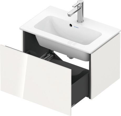 L-Cube Vanity unit wall-mounted 1 drawer