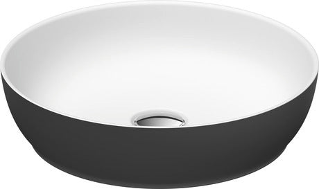 Sivida Washbowl Interior colour White Satin Matt, Exterior colour Pale Green Matt 400 mm
