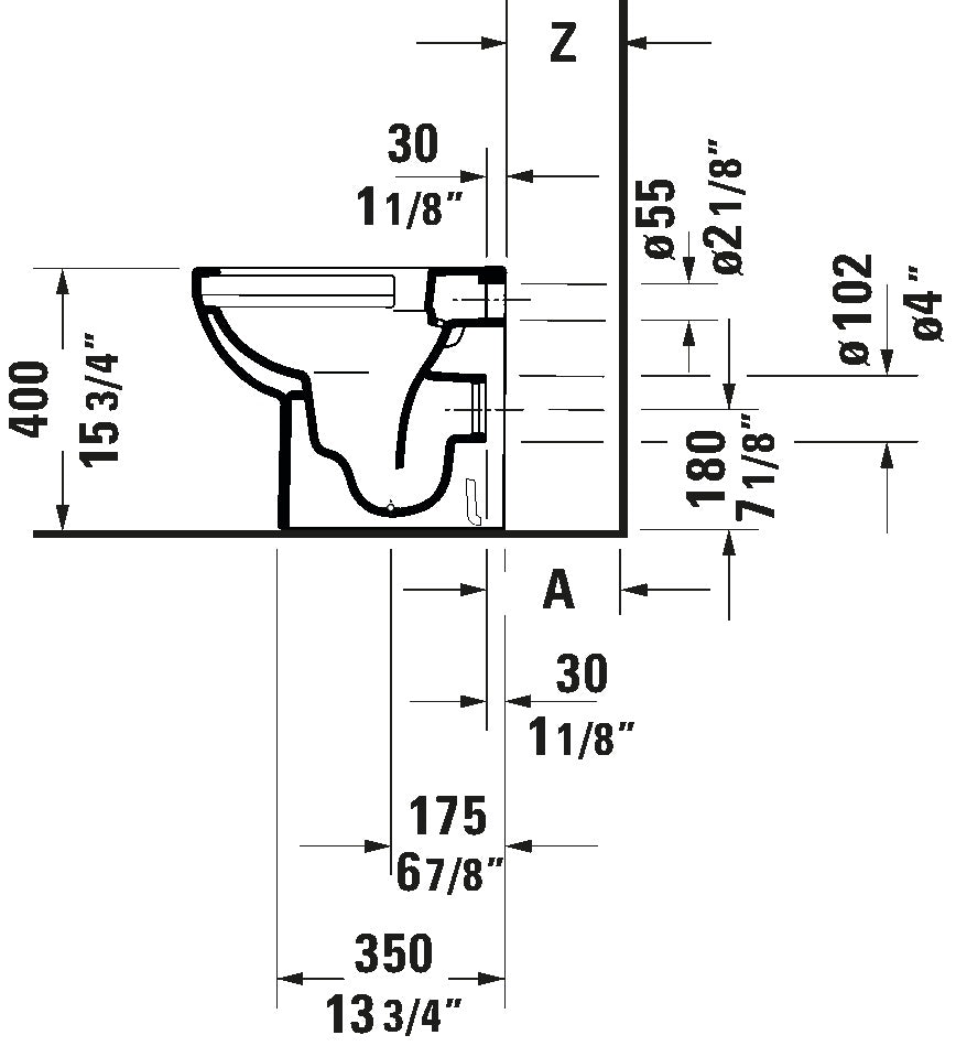 Duravit No.1 Floorstanding toilet