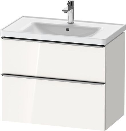 D-Neo Vanity unit wall-mounted 784 mm 2 drawers