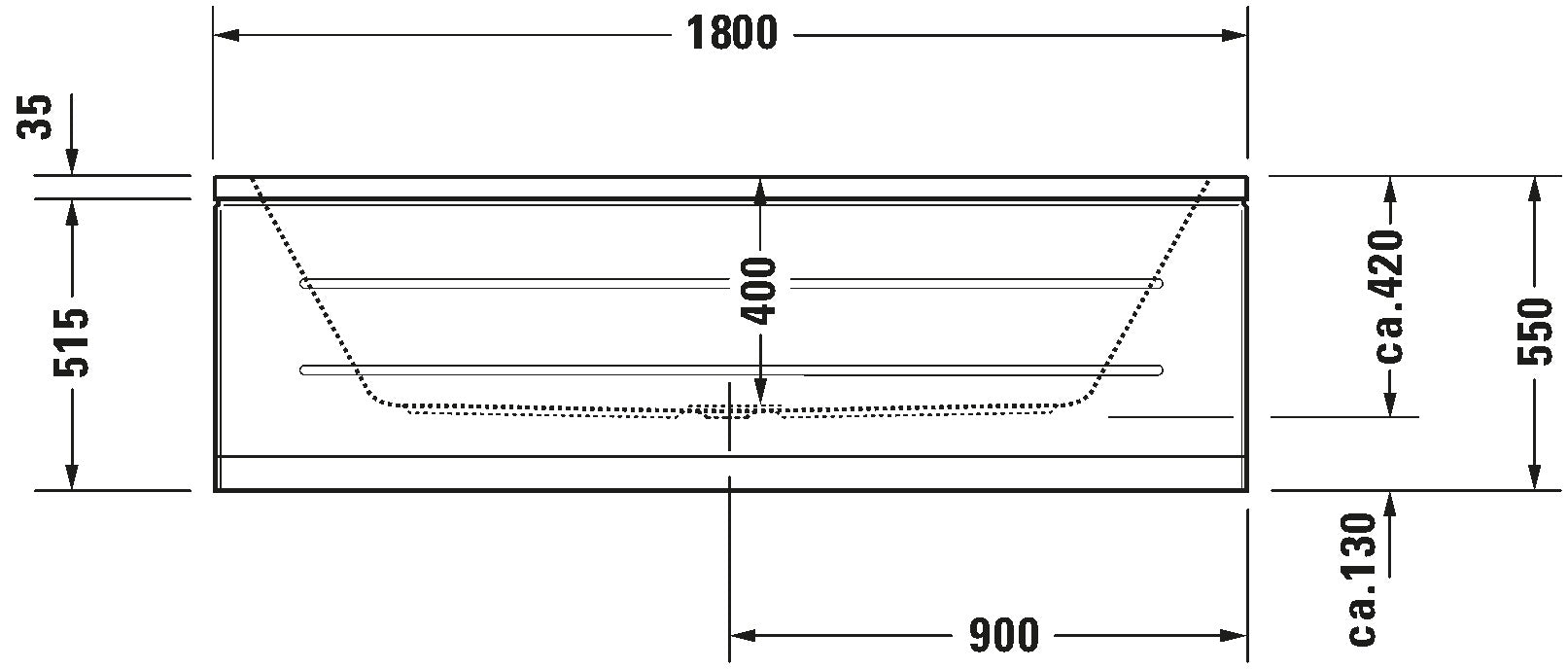 D-Code Bathtub White
