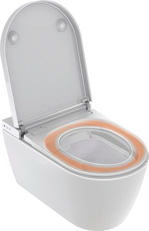 SensoWash Starck f Compact shower toilet Plus White