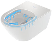D-Neo Toilet set wall-mounted White High Gloss 540 mm