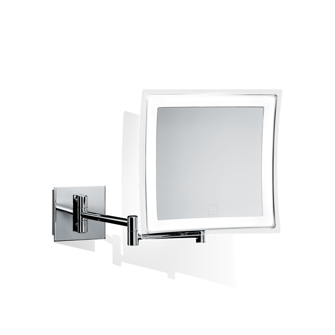 BS 84 TOUCH LED Cosmetic mirror illuminated - Chrome - 5x magnification
