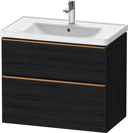 D-Neo Vanity unit wall-mounted 784 mm 2 drawers