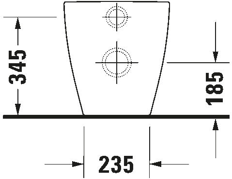 ME by Starck Floorstanding toilet