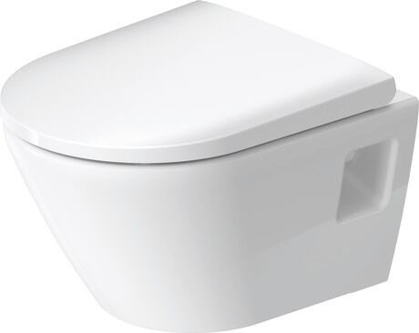 D-Neo Wall-mounted toilet Compact White High Gloss 480 mm