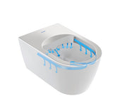 SensoWash Starck f Compact shower toilet Lite White