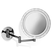BS 16 TOUCH LED Cosmetic mirror illuminated - Wall mounted - Chrome - 5x magnification